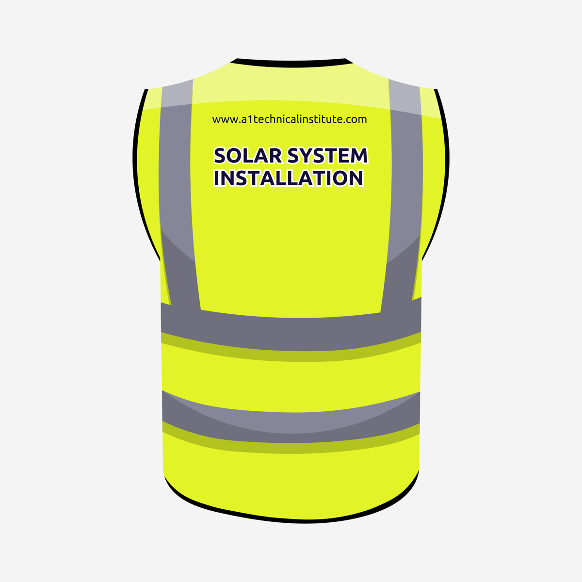 A1 Safety Vest Back